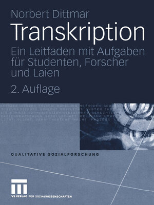cover image of Transkription